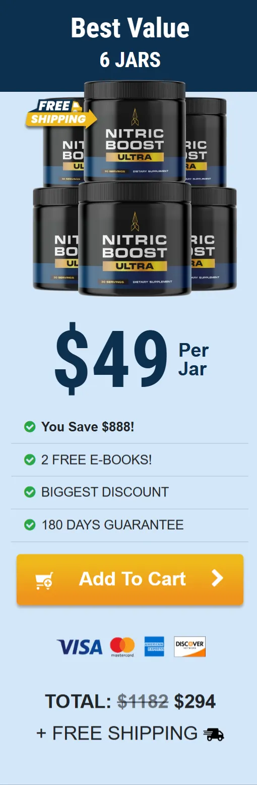 Nitric Boost Ultra price 6 bottle